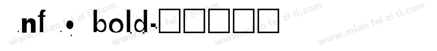 unfug bold字体转换